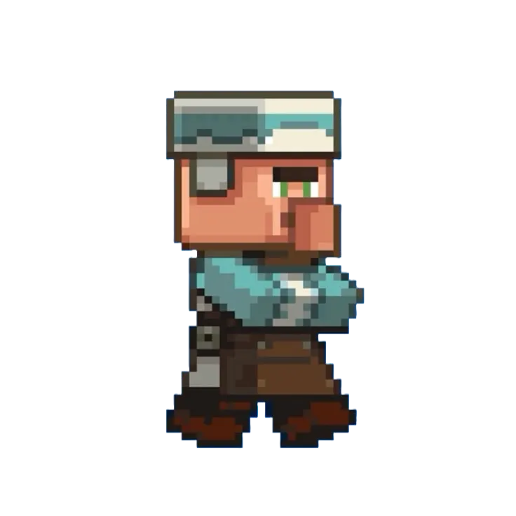 Minecraft villager