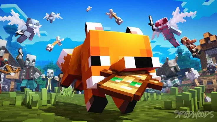 Minecraft fox